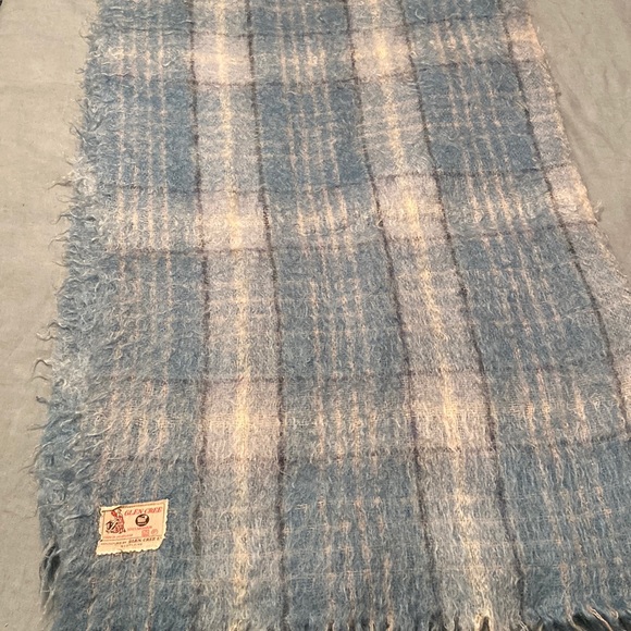 Vintage Glen Cree 100% Mohair Throw